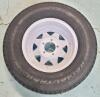 New - Carlstar Radial Trail HD - ST215/75R14 Trailer Tire w/5-Bolt Rim Combo . Retail $160 - 3