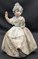 Vintage LLADRO " Carmencita " ("Teresita / Girl Dancing") Porcelain Figurine, #5375, 5" Tall, No Chips or Cracks, Writing On Bottom