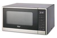 New MasterChef Microwave, Stainless Steel, 1.3-cu-ft. retails for $200