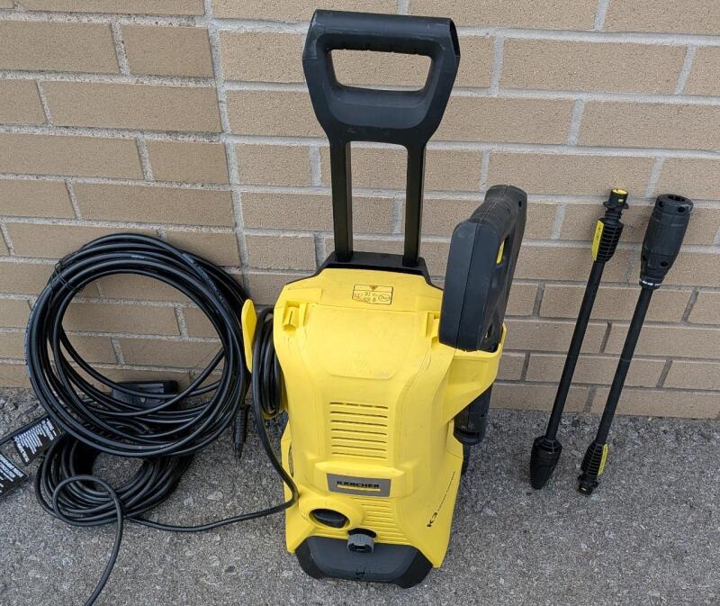 K&auml;rcher K 3 Power Control 1800 PSI 1.45 GPM Electric Pressure Washer with Dirt Blaster. Retails in original condition for $300