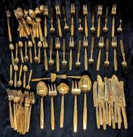 92pc Vintage Signed S.T. THAILAN Flatware Including Serving Utensils (Hand Wash Only)
