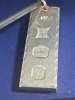 British Silver Troy Ounce Ingot Pendant