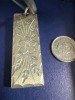 British Silver Troy Ounce Ingot Pendant - 2