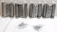 4 As New Stainless Steel Spring Hinges