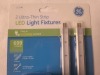 New GE - 2 Ultra Thin Strip LED Light Fixtures - 12113 - 2