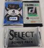 2023 & 2024 Panini Soccer Trading Card Sealed Wax Packs (3)