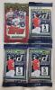 2022 Topps MLB Baseball Trading Card Sealed Wax Pack (1) & 2025 Panini Donruss MLB Baseball Trading Card Sealed Wax Packs (3) .