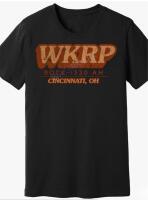 New Size XL WKRP Cincinnati Ohio Rock 1530 AM Vintage Retro Graphic T-Shirt - High Quality Soft Breathable 100 % Cotton Tee with Bold Radio Station Design, Loose Fit Crew Neck Short Sleeve Shirt for Men & Women Great for ant Retro Fan or Gift Giving