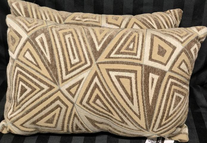 Great Pair Of Accent Pillows 18.5" by 12.5"