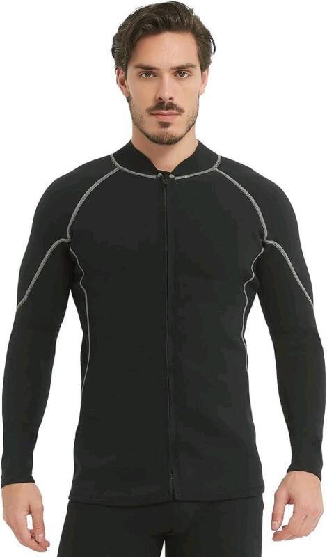 New XL Mens Lemorecn Wetsuit Top 2mm Super Stretch Neoprene. Retails for $68