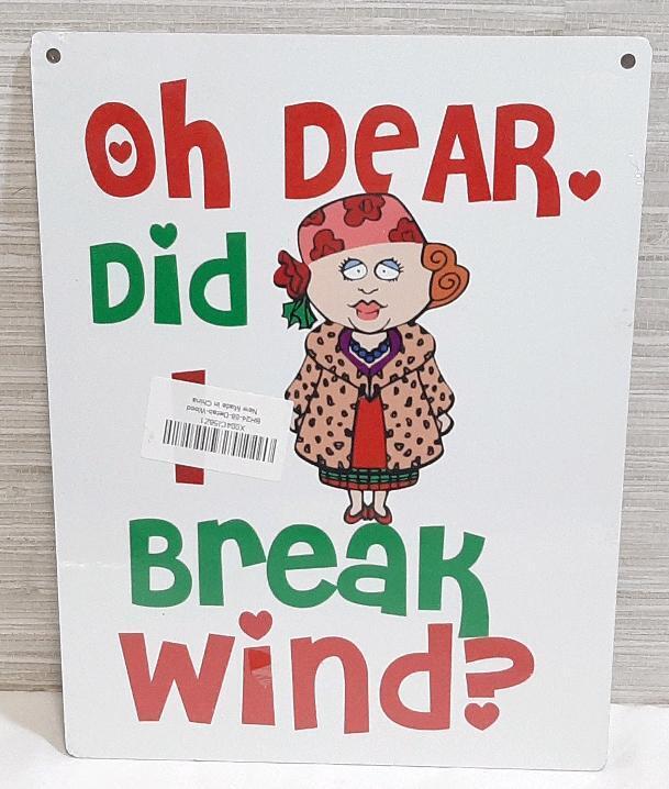 New Cartoon Wood Sign