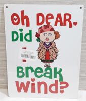 New Cartoon Wood Sign