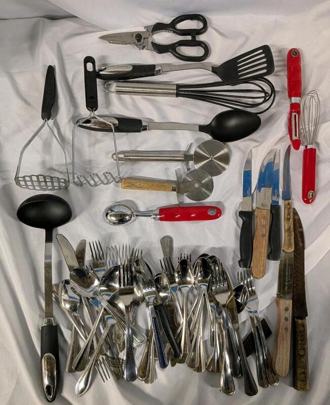 50+ Kitchen Utensils.