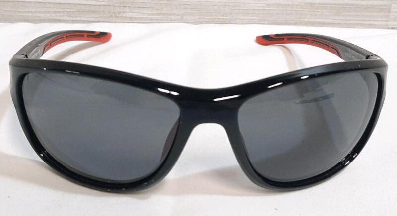 New Pair of Red Trim Sunglasses