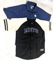 Size Med/XL Unisex Reebok NHL Toronto Maple Leafs Golf Shirt (Med) & NIKE MLB New York Mets (XL/20)