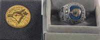 Vintage Toronto Blue Jays Commemorative Ring & Toronto Blue Jays Pin .