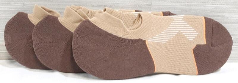 3 New Pairs of Brown Ankle Hiking Socks