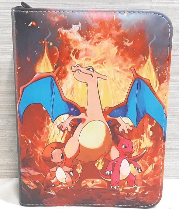 New Charizard Themes Zip Up Card Binder