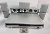 Venturer 6-Speaker Home Theater System . Includes : Receiver , 6 Speakers , Bass Box & Remote . Tested Working