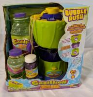 As New Gazillion Bubbles Bubble Rush With Extra 118ml of Bubble Fun Bubble Solution.