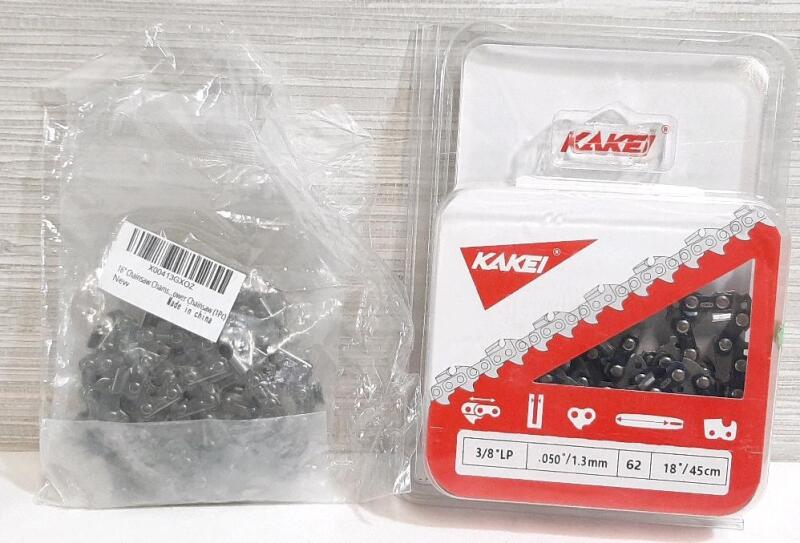2 New Chainsaw Chains