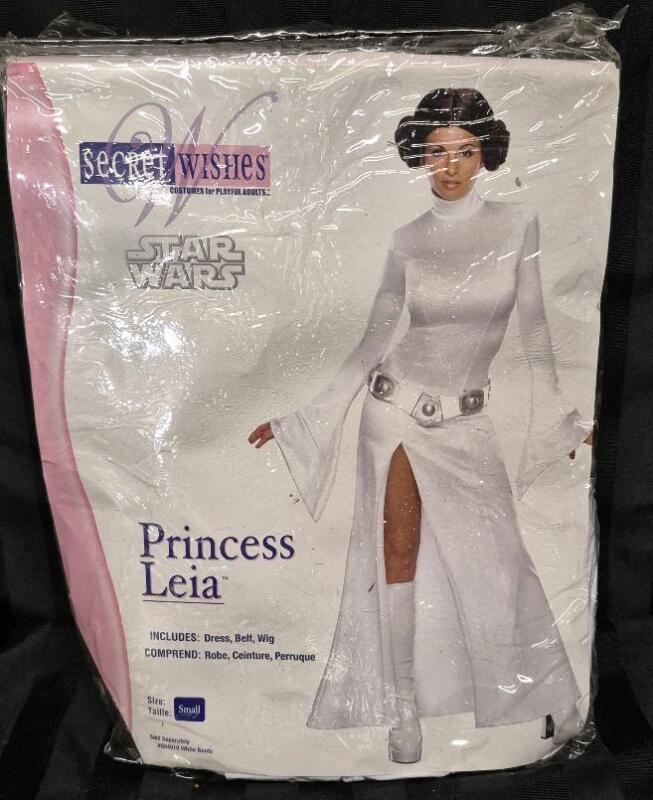 New sz Small Women's Star Wars Princess Leia Costume