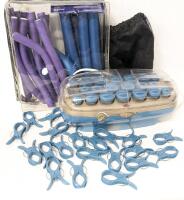 CONAIR ION Shine Electric Hot Rollers Set Tested For Power, 15+ Soft Rollers & Assorted Roller Clips