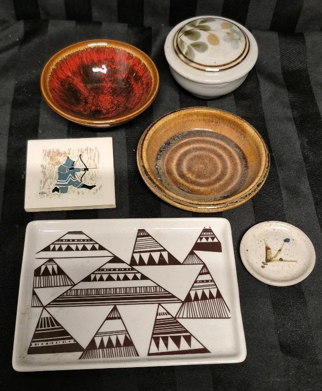 Great Vintage Pottery & Ceramic's + Signed