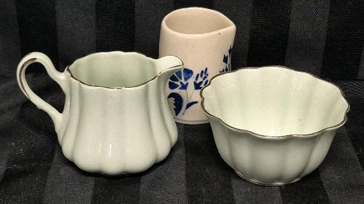 5 Vintage Creamers & Sugar - Royal Stuart