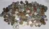 World Coin Lot w/1967 Canadian Silver Quarter & Lebanon Silver Coin