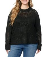 New sz XS Women's Jessica Simpson Mukami Open Knit Sweater