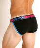 New Size Small Men's PUMP! Underwear : Play Fuchsia Sidecut Briefs - 2