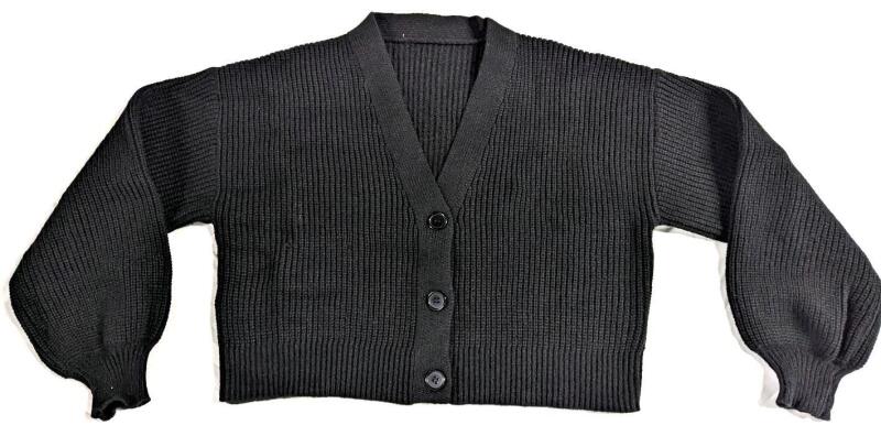 New Size XS Women's Oversized Knit Cardigan Sweater