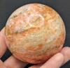 New A DROP OF CRAFT MAGICK CO Large Sunstone Sphere, Approx 2.25" Tall - 3