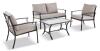 New - For Living Avenue 4pc. Conversation Set / Patio Set w/Cushions . Retail $400 . Some Assembly Required .