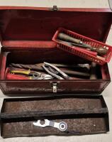 Proto Metal Tool Box with Tools