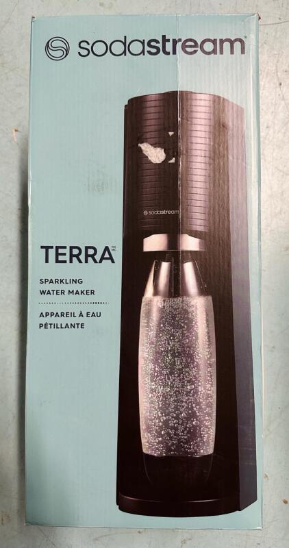 Sodastream Terra Sparkling Water Maker with CO2 Cylinder - Missing Bottle