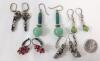 8 Pairs Vintage Earring Set . See photos for size - 5