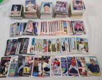 1978 - 2024 MLB Baseball Trading Card Singles , 710 Trading Cards . Topps , Fleer , Donruss , Leaf . 700+ Trading Cards