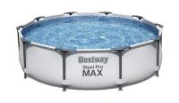 As-New Hydro-force&trade; Pro Max Round Steel Frame Swimming Pool, 10-ft x 30-in - Retails for $199.99 [48 Hour R&T Warranty - See Description]