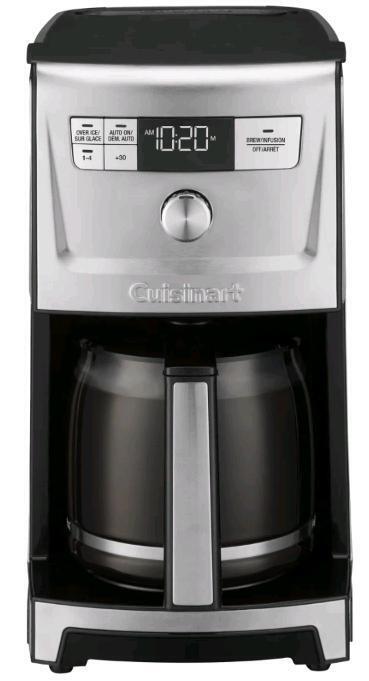 Cuisinart PerfecTemp 12-Cup Programmable Thermal Coffee Maker, Silver, Retail's for $89.99