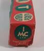 Vintage IMC Ltd. No.80 Giant Glass Mable Box w/6 Glass Marbles . Made in England - 4