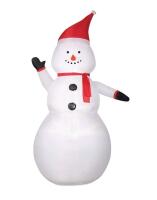 As New 8 Ft Airblown Inflatable Snowman with Lights Retails for $99.99