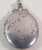 Vintage Sterling Silver Locket & Sterling Silver Chain . See Photos for Locket Size - 4