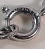 Vintage Sterling Silver Locket & Sterling Silver Chain . See Photos for Locket Size - 6