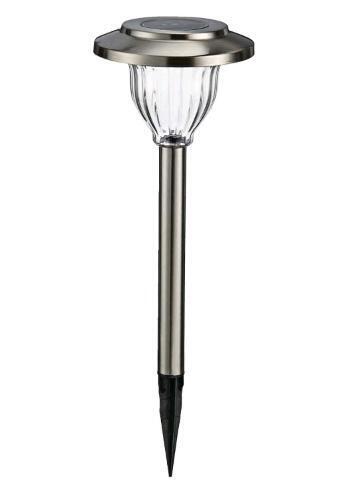 New NOMA Outdoor Pure White LED Solar Stainless Steel Garden & Pathway Stake Lights, 10-Pk, Retail's for $49.99
