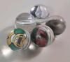Vintage 1994 Mighty Morphin Power Rangers Action Marbles Series 1 , Complete . Five (5) Marbles - 3