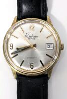Vintage BIRKS RIDEAU AUTOMATIC Swiss Made 17 Jewels, Date Window Watch, Working, With Leather Band