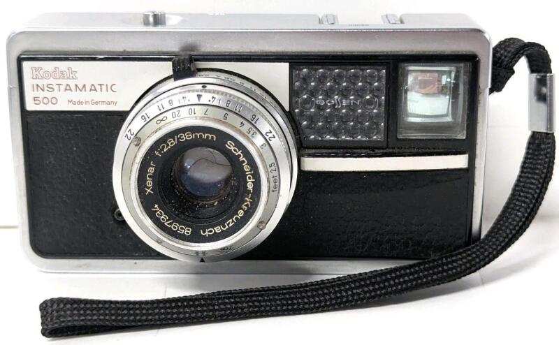 Vintage KODAK Instamatic 500 Film Camera Made in Germany, In Good Cosmetic Condition, May Be Missing A Button or Switch on Front