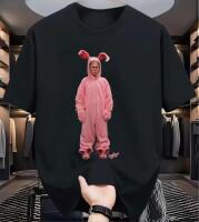 New Men&rsquo;s Size XL Christmas Story Ralphie & Pink Bunny Graphic Tee - Vintage Movie Shirt, Soft Breathable Cotton T-Holiday Gift for Fans of A Christmas Story Movie Retro Design- Love it! Machine Washable Stock photos added. Love Ralphie&rsquo;s expression